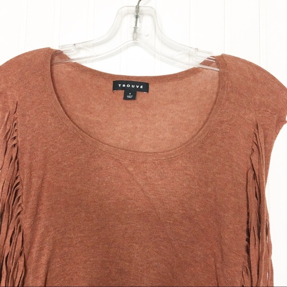 Trouve Soft Fringe Western Tank Top - Picture 6 of 8